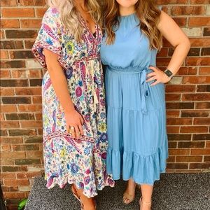 Ruffled Tiered Dress